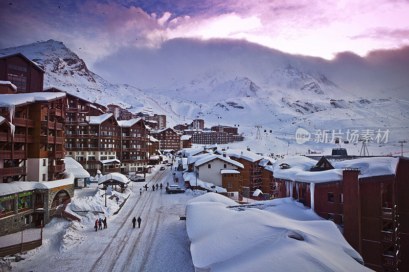 法国阿尔卑斯，Val Thorens